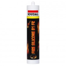 SOUDAL Fire Silicone B1 FR  противопожарный силиконовый герметик